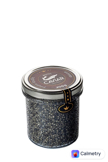 Ікра зерниста осетрових ROYAL CAVIAR - «DE LUXE» 300 г