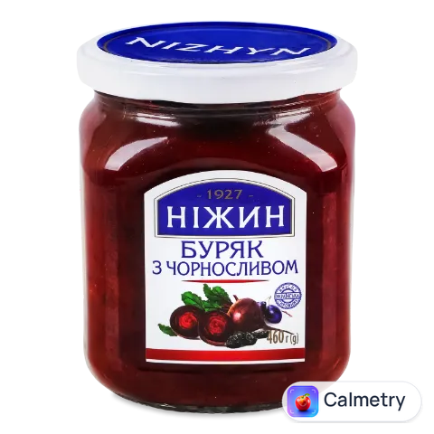 Салат Ніжин Буряк з чорносливом пастеризований c/б