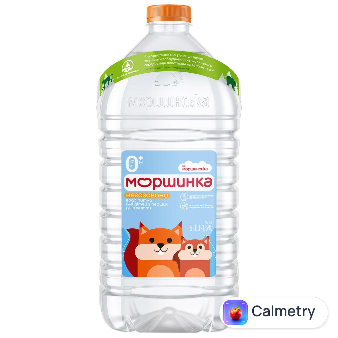 Вода питна Моршинка негазована для дітей 6л