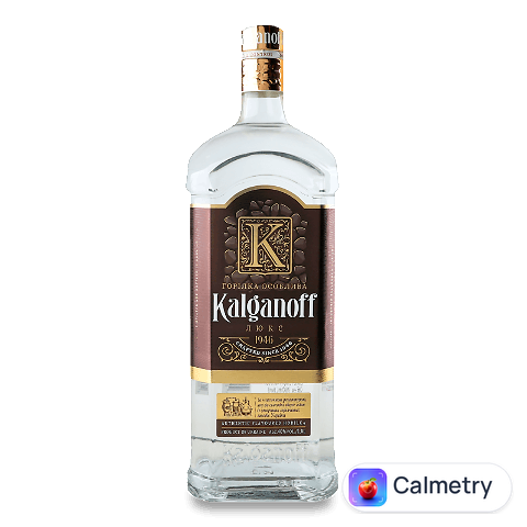 Горілка Kalganoff Люкс особлива, 1л