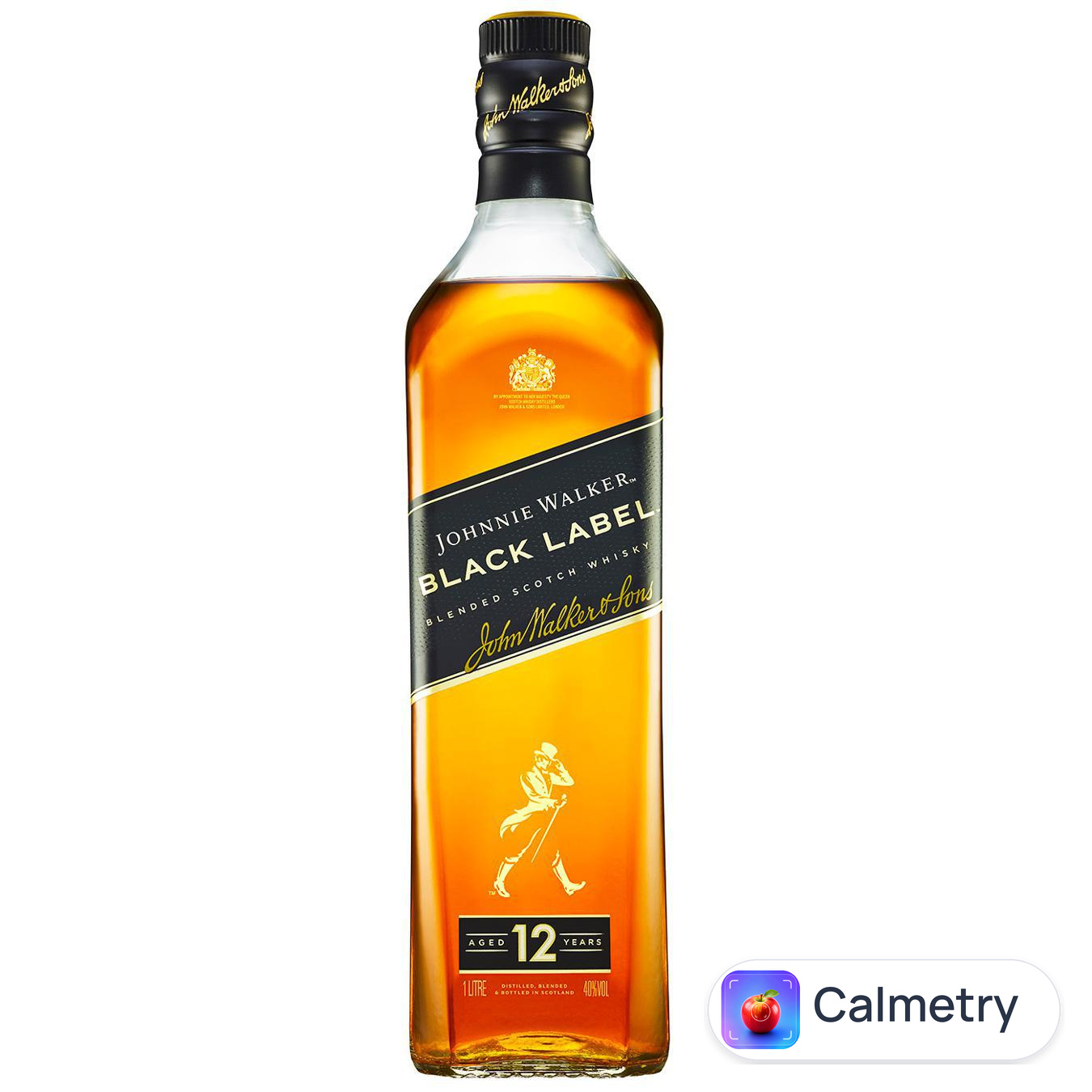 Віскі Johnnie Walker Black Label 12 років 1л — фото продукту