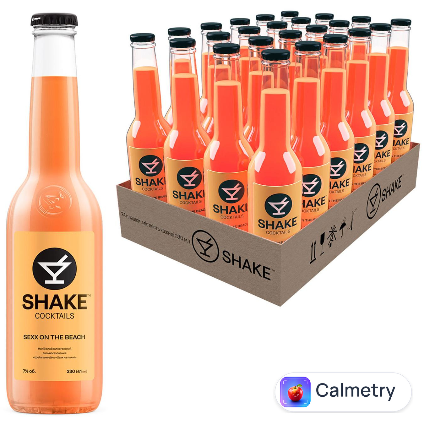 Напій слабоалкоголний Shake Sexx on the Beach 7% 0,33л