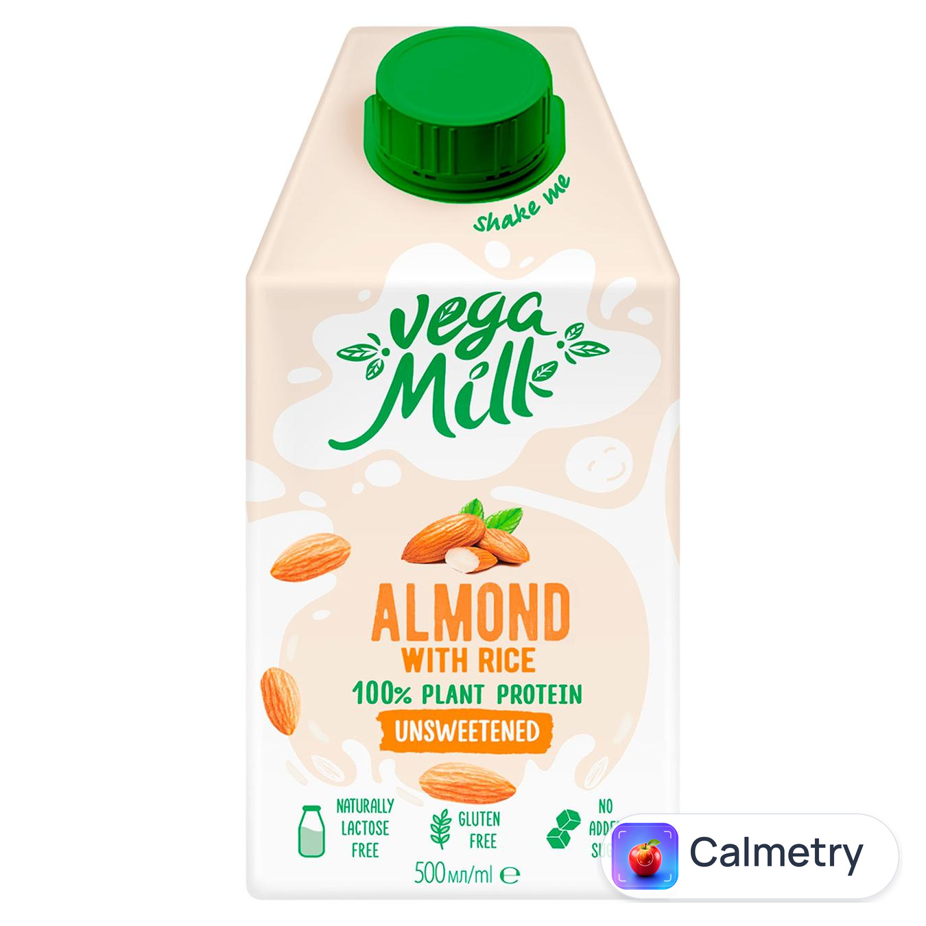 Напій мигдальний Vega Milk з рисом ультрапастеризований 0,5л — фото продукту