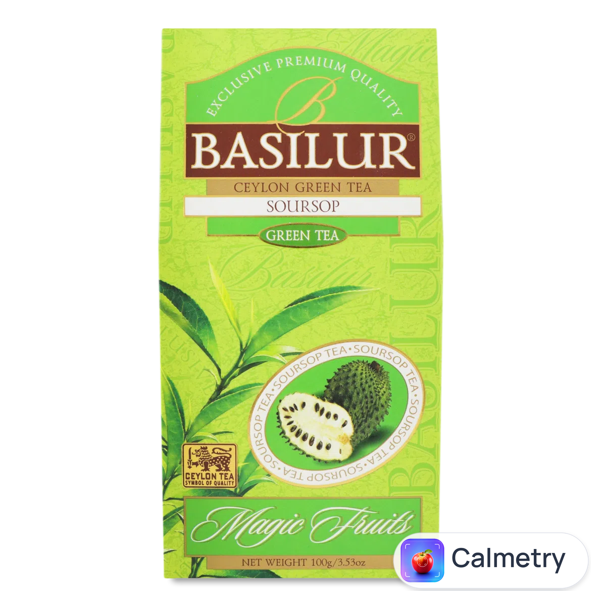 Чай зелений Basilur з саусепом 100г