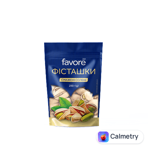 Фісташка Favore смажена солона, 200г