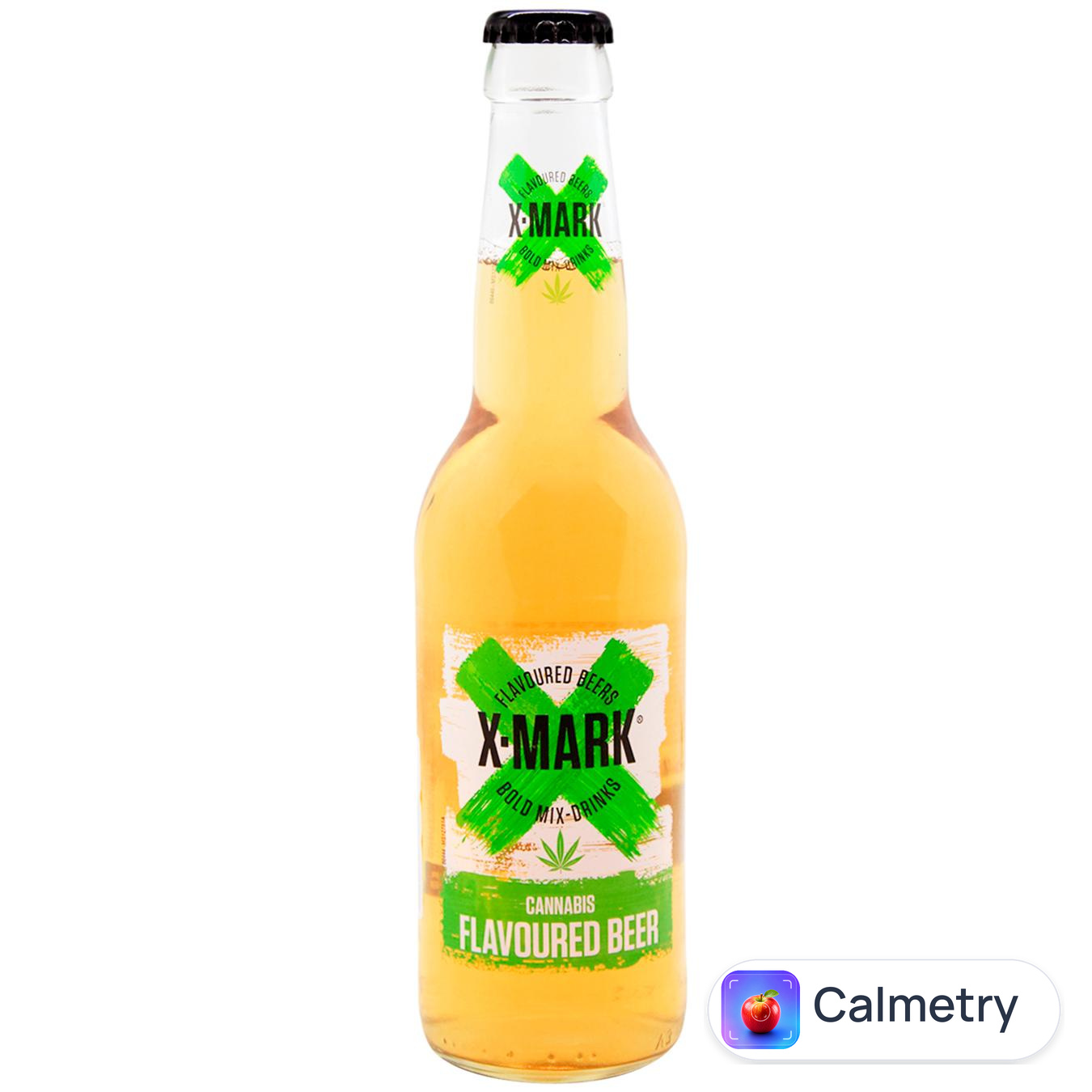 Пиво X-mark Flavoured Beer Cannabis світле фільтроване 5% 0,33л