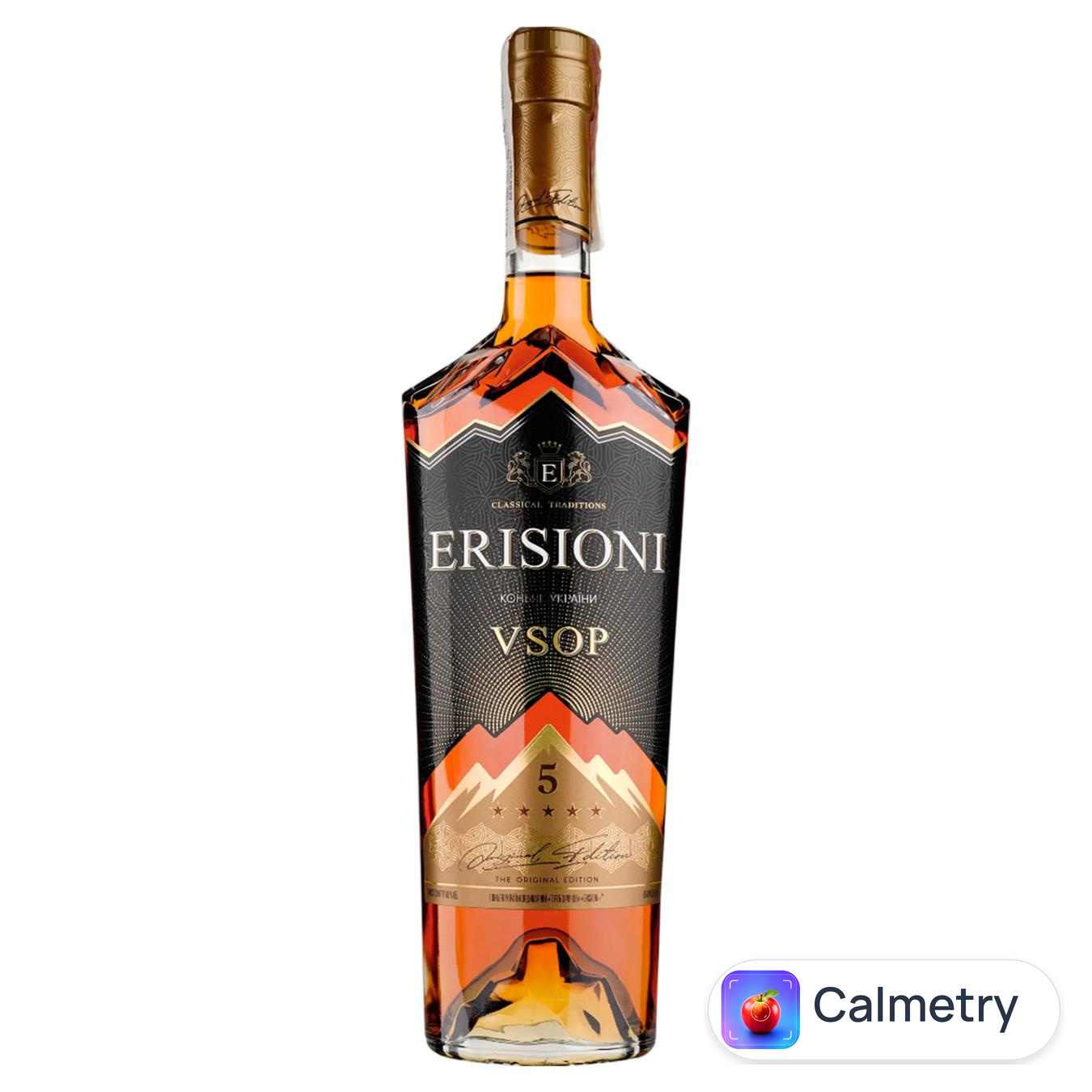 Бренді Erisioni VSOP 5 років 40% 0,5л — фото продукту