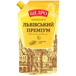 Майонез Щедро Львівський Преміум 80% 300г — фото продукту