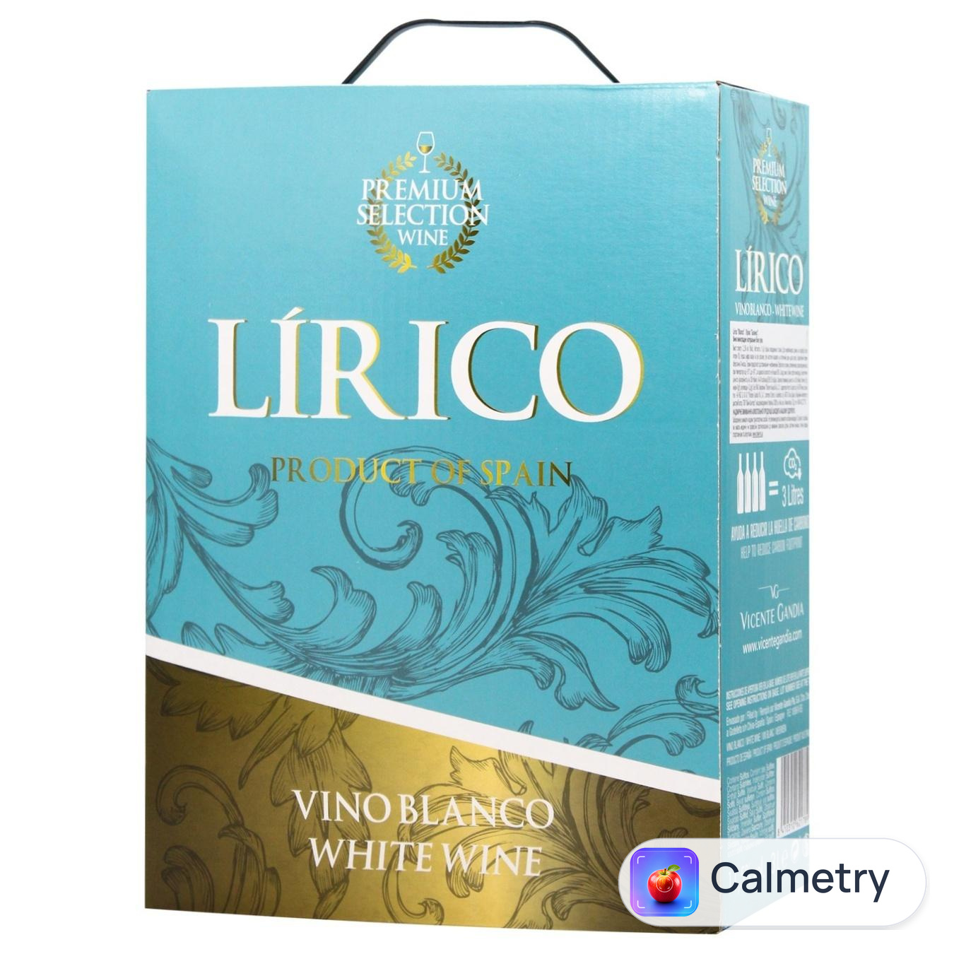 Вино Lirico Blanco біле сухе 11,5% 3л
