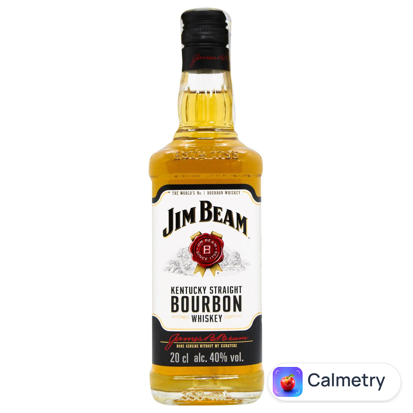 Віскі Jim Beam White 4yo 40% 200мл — фото продукту