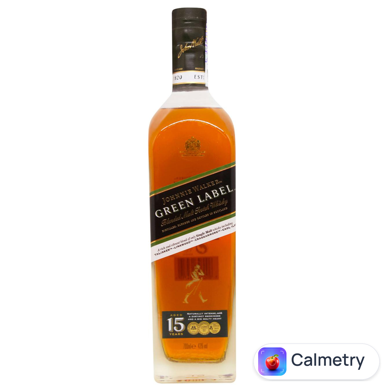 Віскі Johnnie Walker Green Label 15 років 43% 0.7л