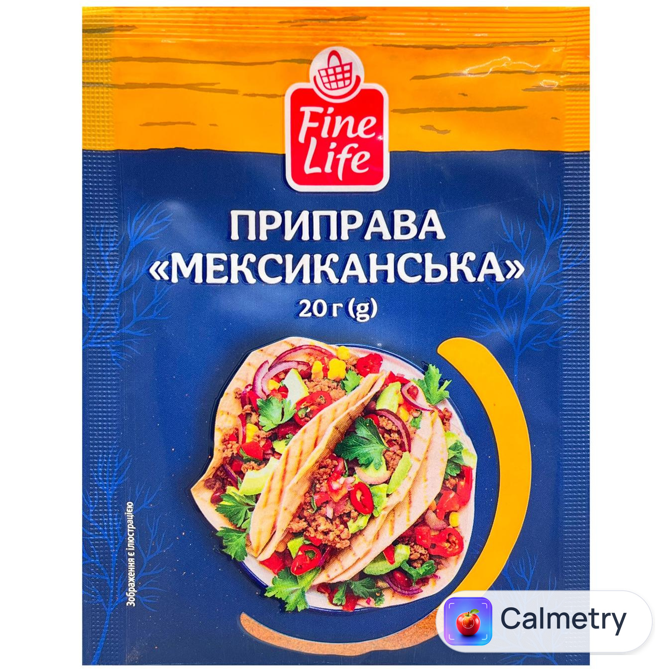 Приправа Fine Life Мексиканська 20г