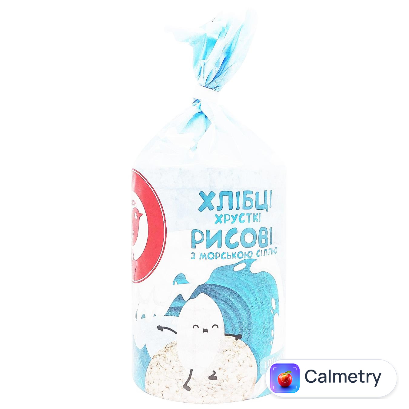 Хлібці Auchan рисові з морською сіллю 110г