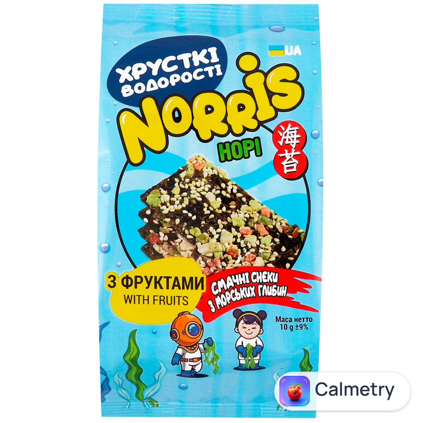 Чипси норі Norris з фруктами 10г