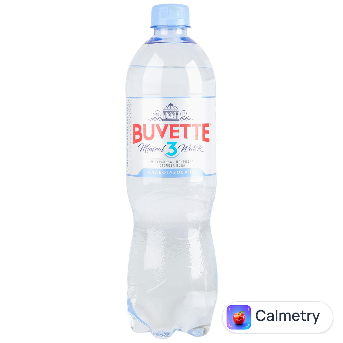 Вода мінеральна Buvette №3 слабогазована 0,75л