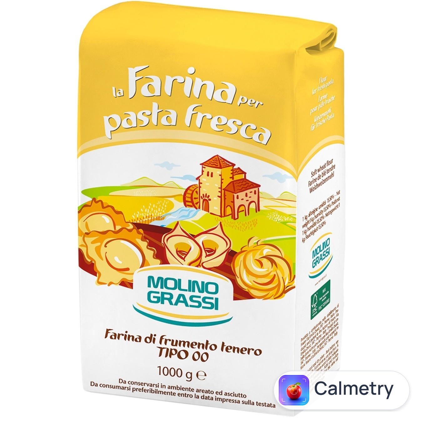 Борошно Molino Grassi Pasta Fresca Tipo 00 1кг