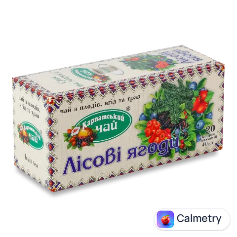 Чай «Карпатський чай» лісові ягоди ф/п