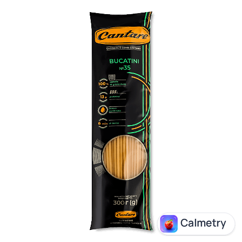Вироби макаронні Cantare Bucatine №35, 300г