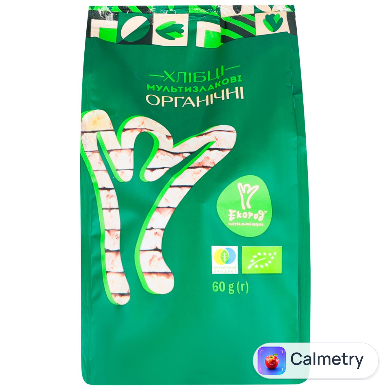 Хлібці Екород мультизлакові органічні 60г — фото продукту