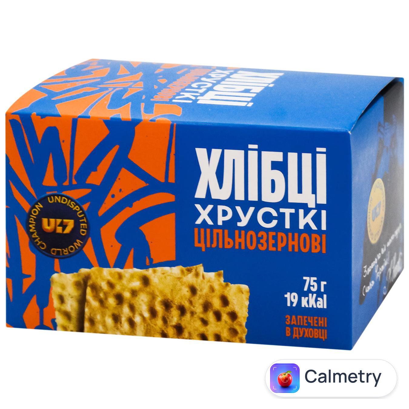 Хлібці U17 цільнозернові 75г