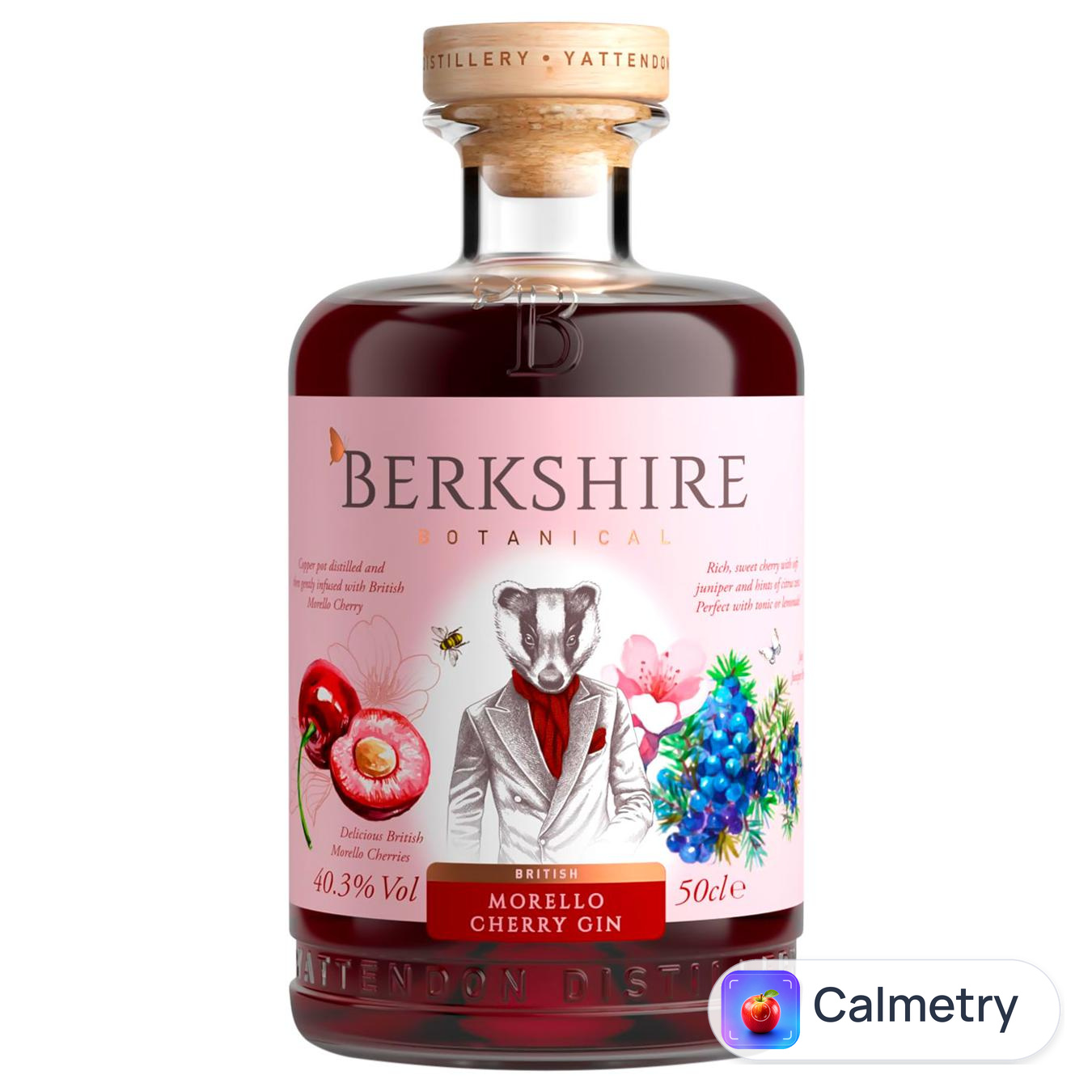 Джин Berkshire Morello Cherry 40,3% 0,5л — фото продукту