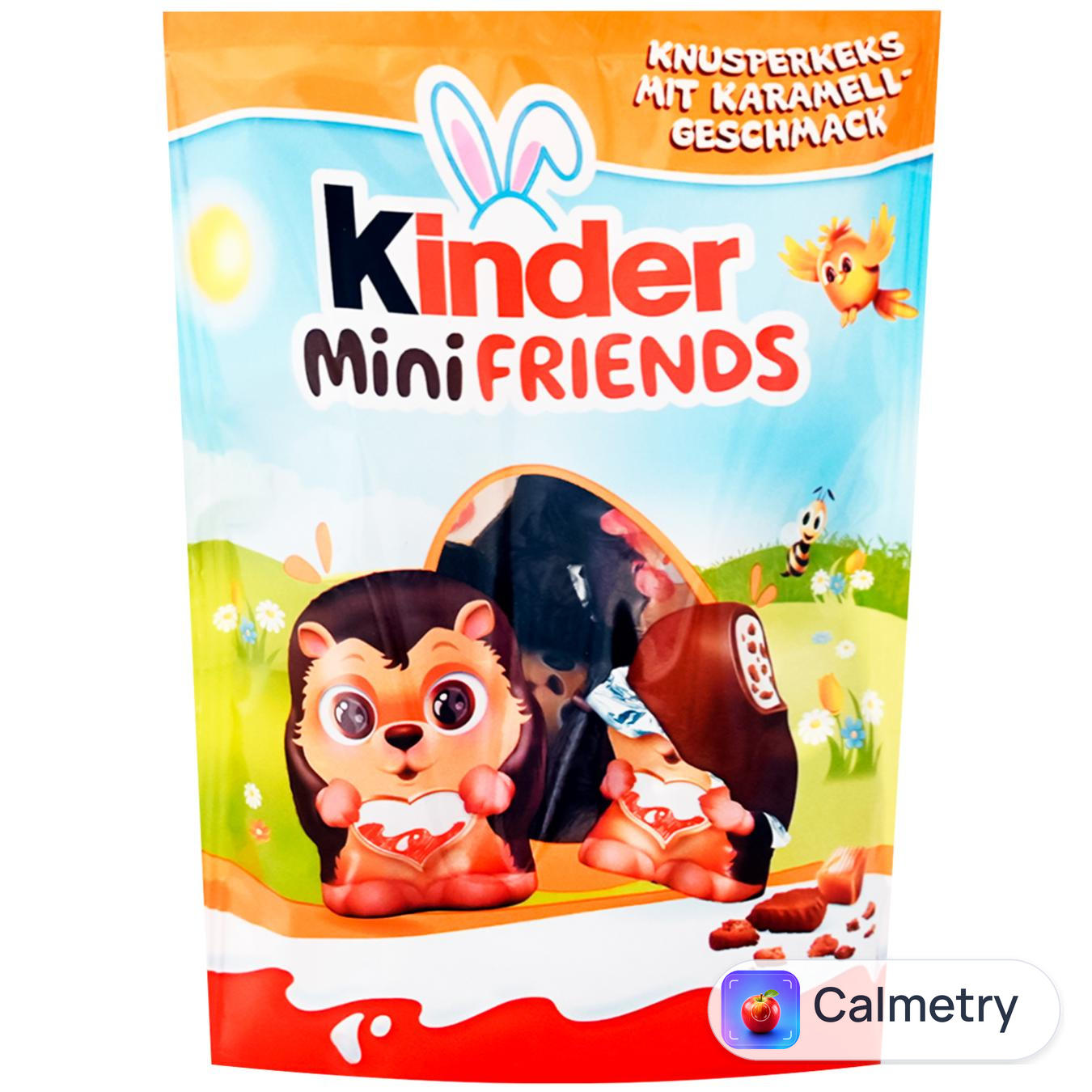 Фігурки шоколадні Ferrero Kinder Mini Friends карамель 122г