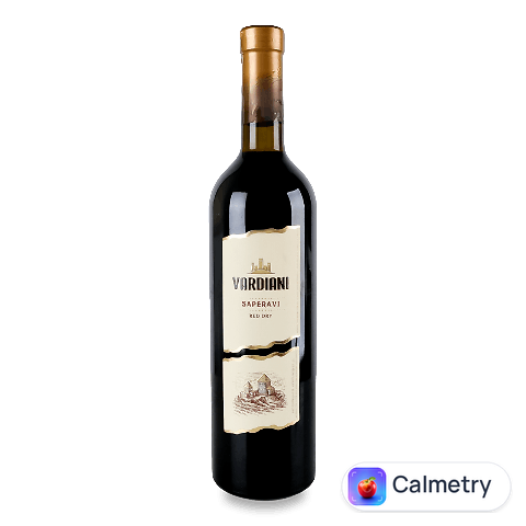 Вино Vardiani «Сапераві» червоне сухе, 0,75л