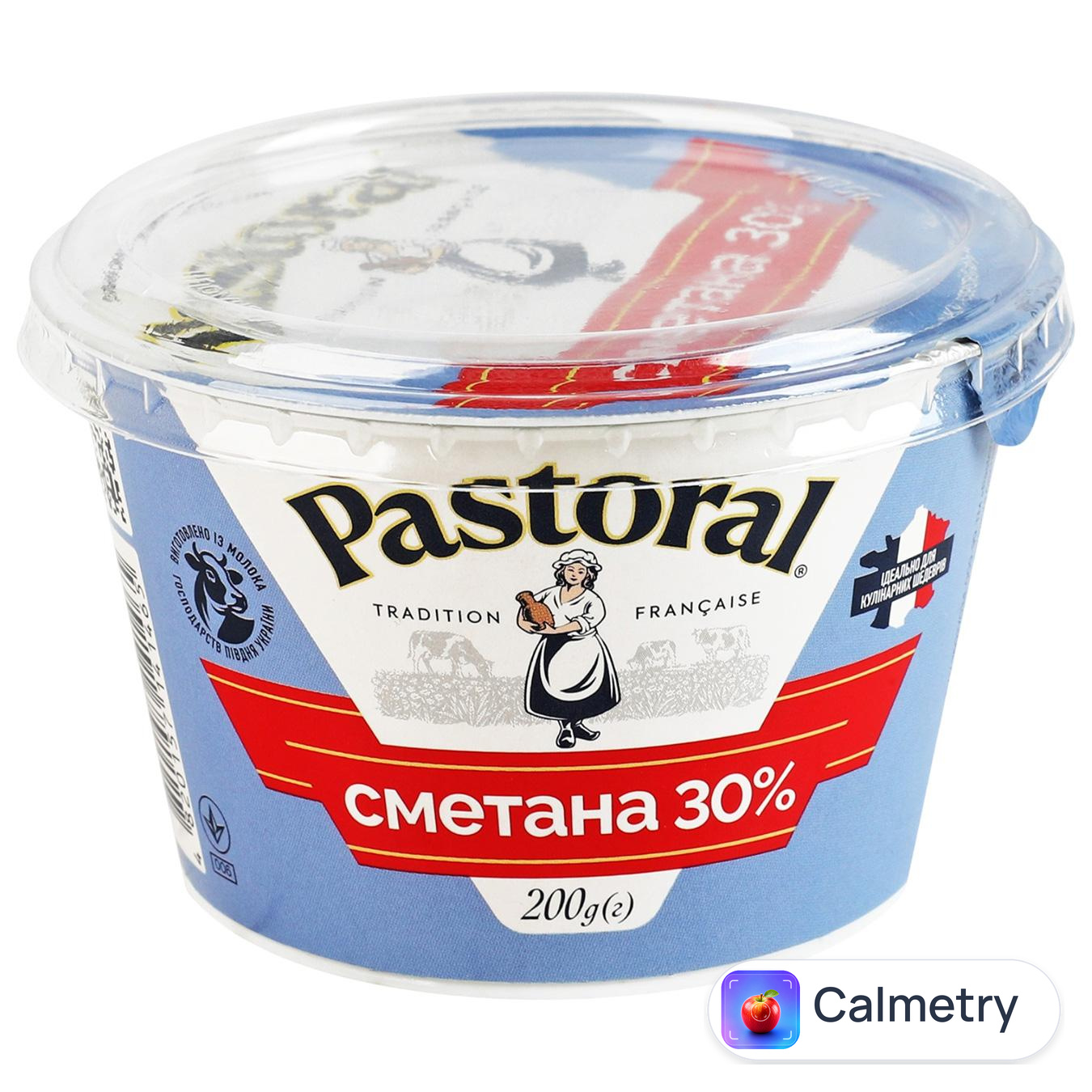 Сметана Pastoral 30% 200г