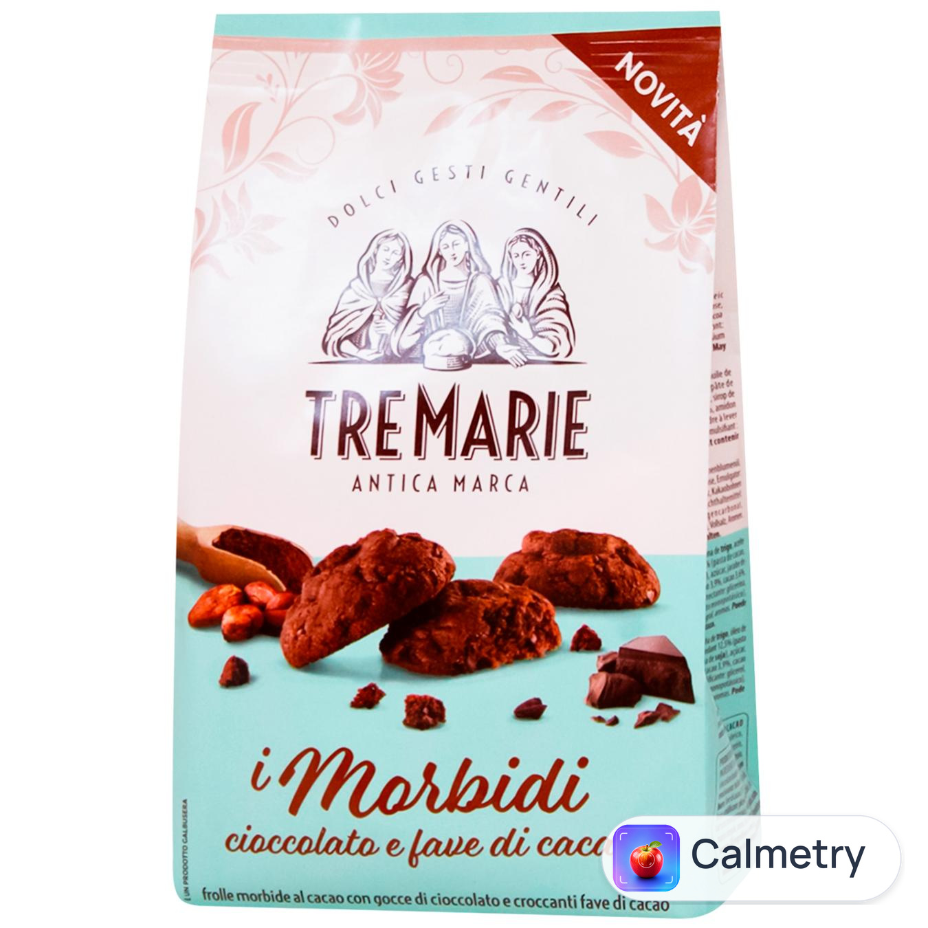 Печиво Tre Marie з шоколадом і какао-бобами 300г