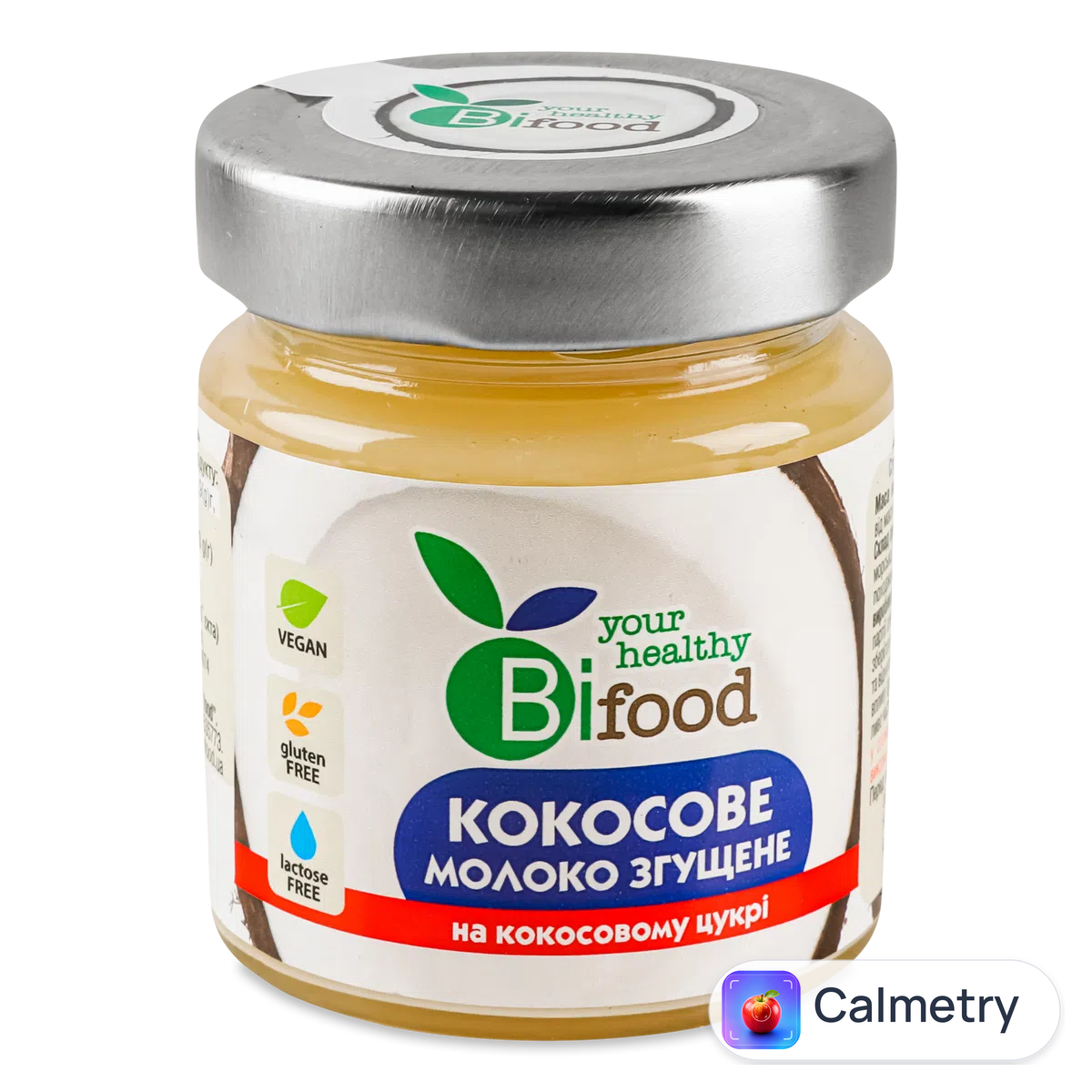 Молоко згущене Bi food кокосове на кокосовому цукрі 240г