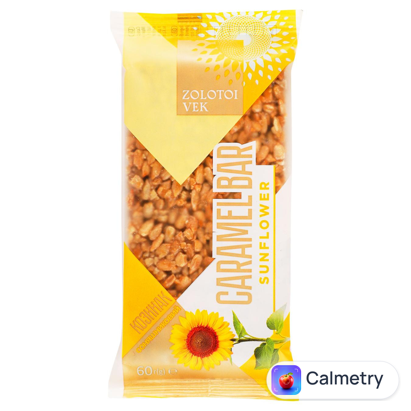 Козинак Zolotyi Vik Caramel Bar соняшниковий 60г
