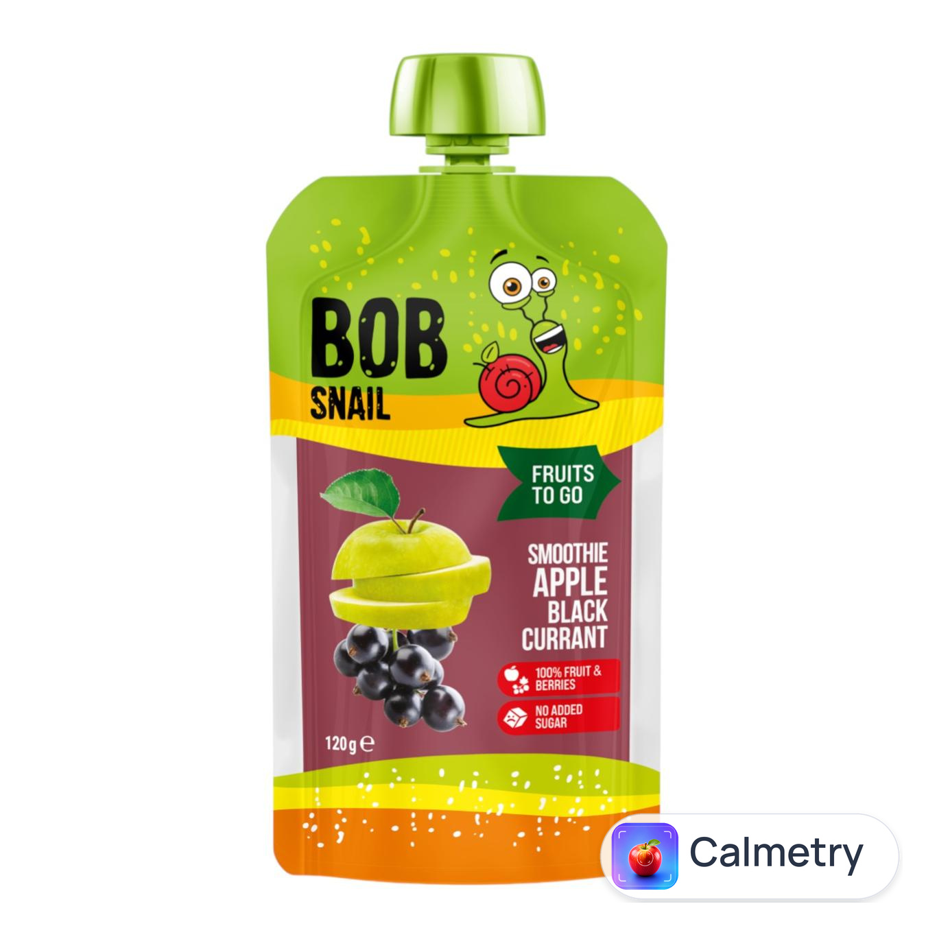 Смузі Bob Snail яблуко-чорна смородина 120г