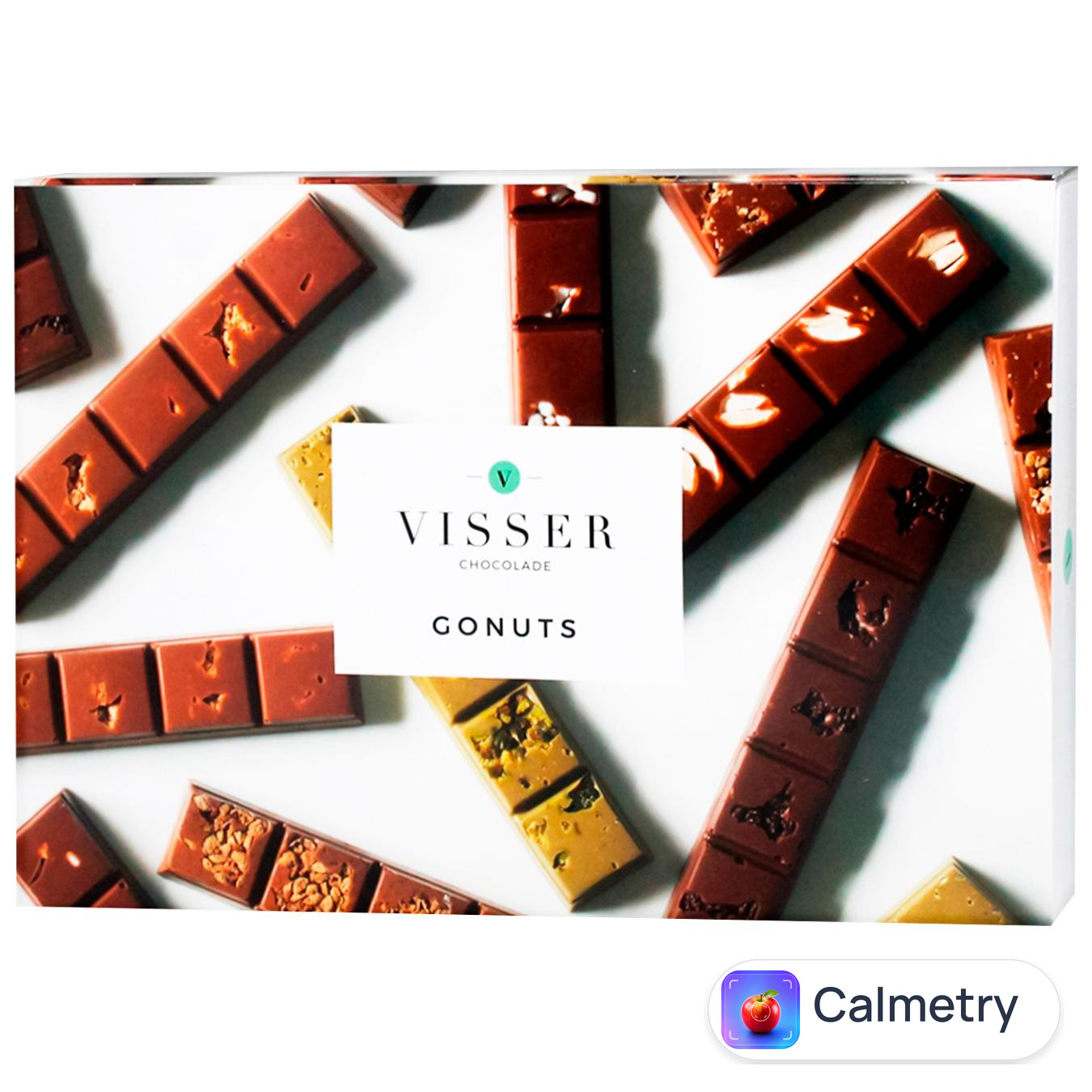 Цукерки Visser Gonuts асорті шоколадні 280г