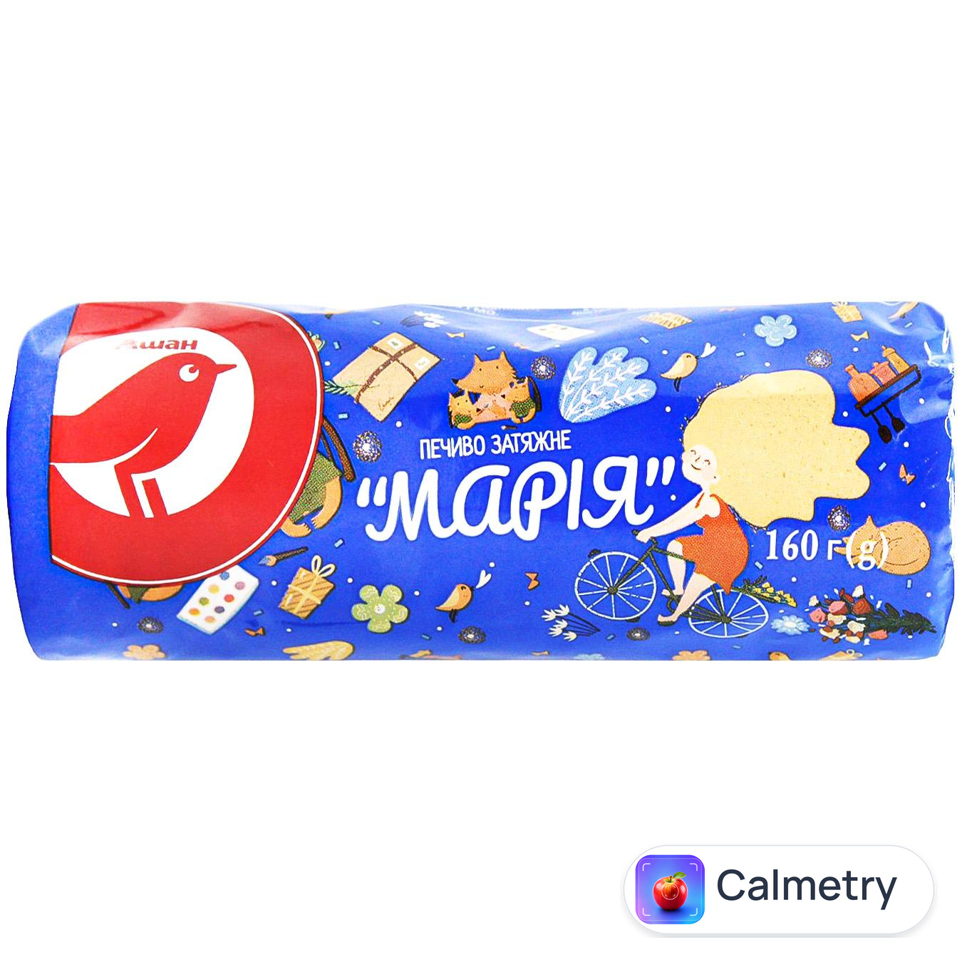 Печиво Auchan Марія затяжне 150г