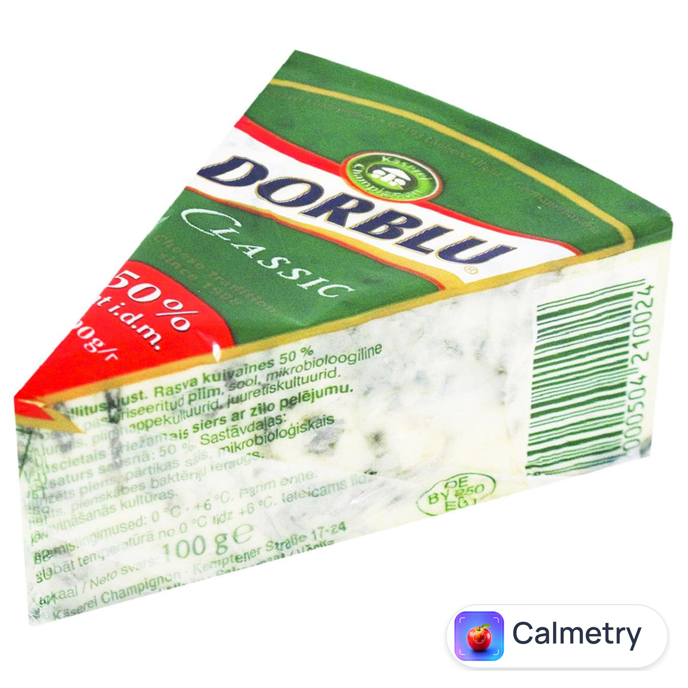 Сир Kaserei Champignon Dorblu Classic 50% 100г — фото продукту