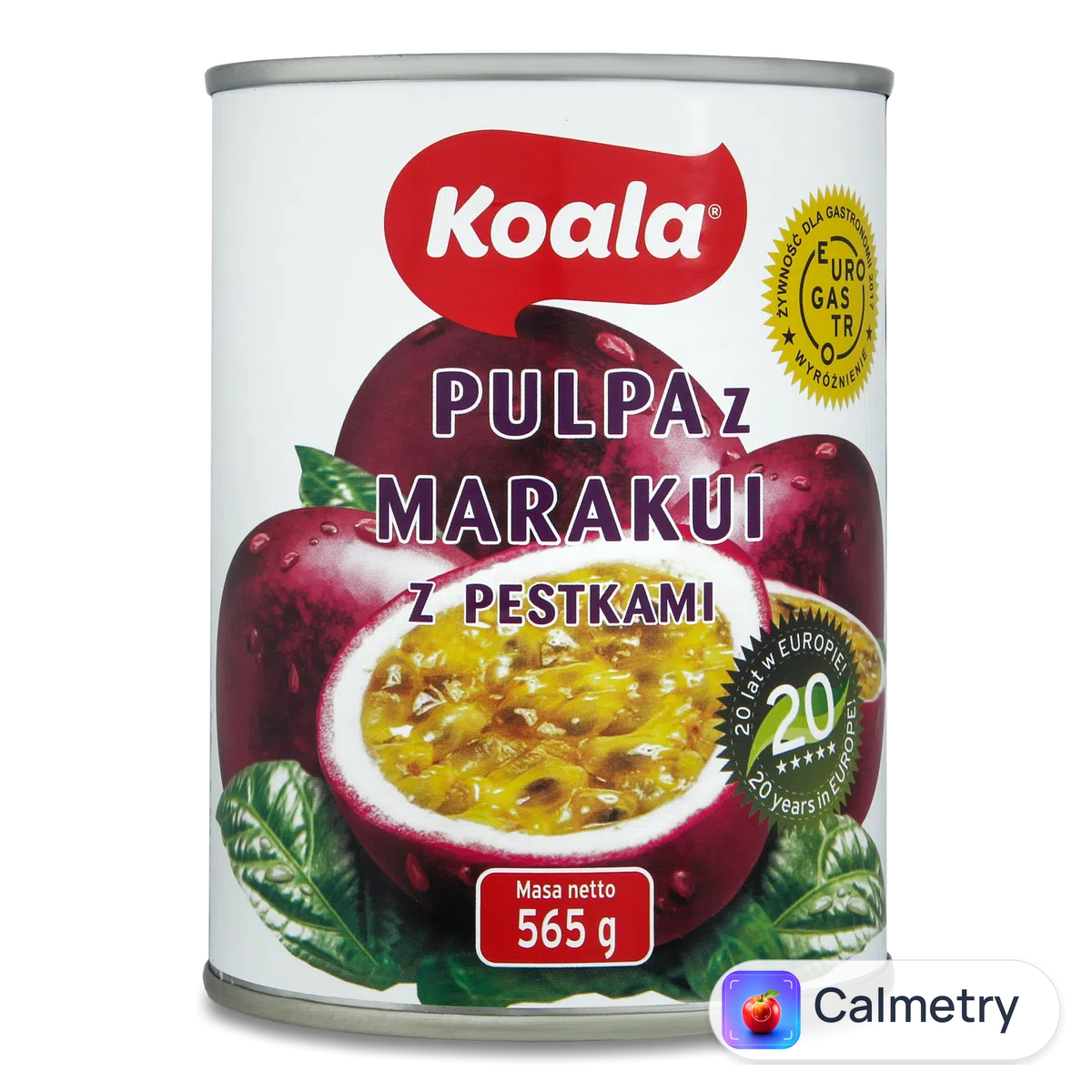 Пюре Koala з маракуї з насінням 565г