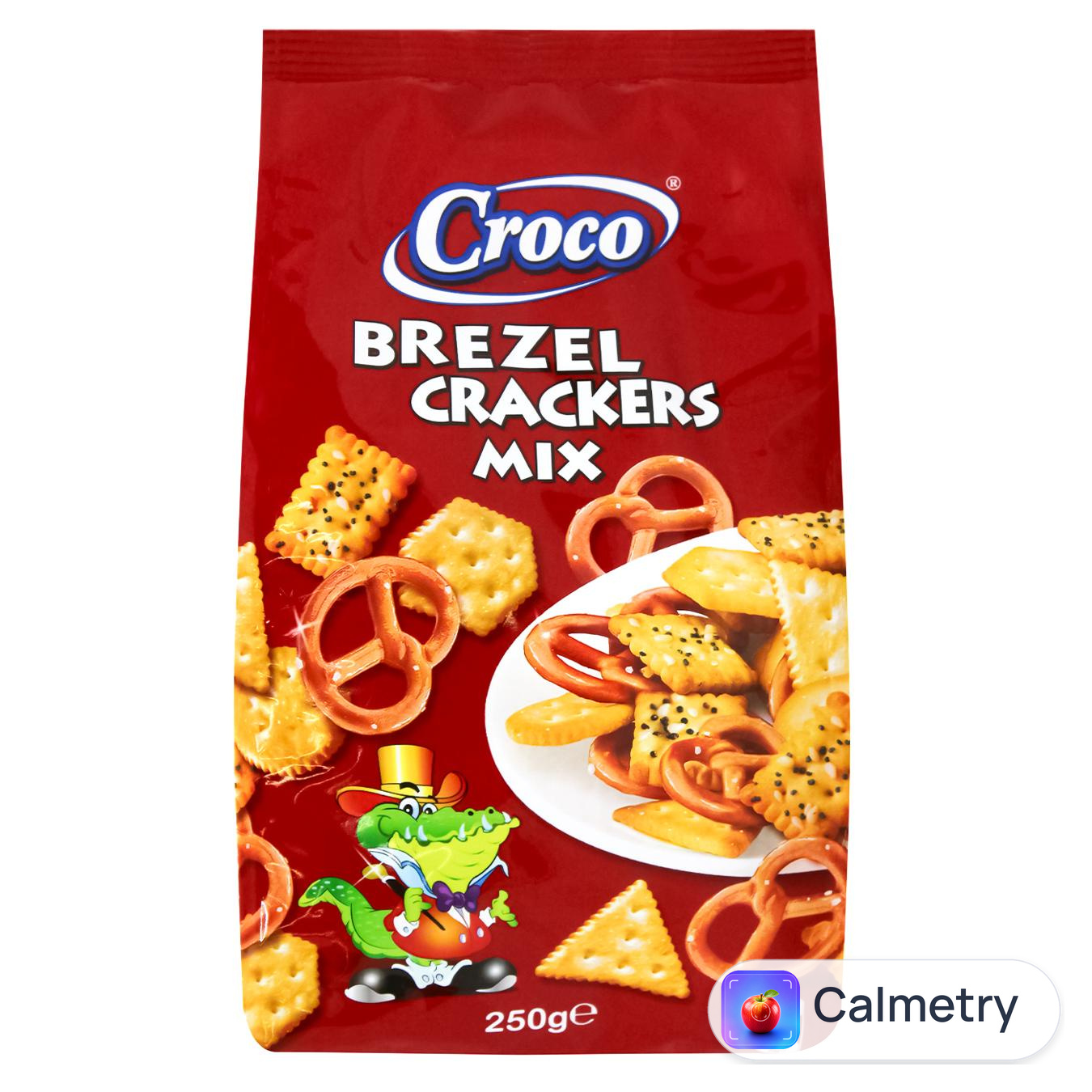 Суміш крекерів та брецелів Croco 250г — фото продукту