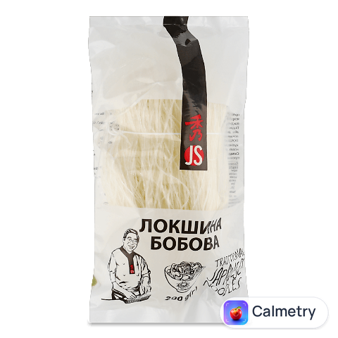Локшина JS крохмальна фунчоза, 200г