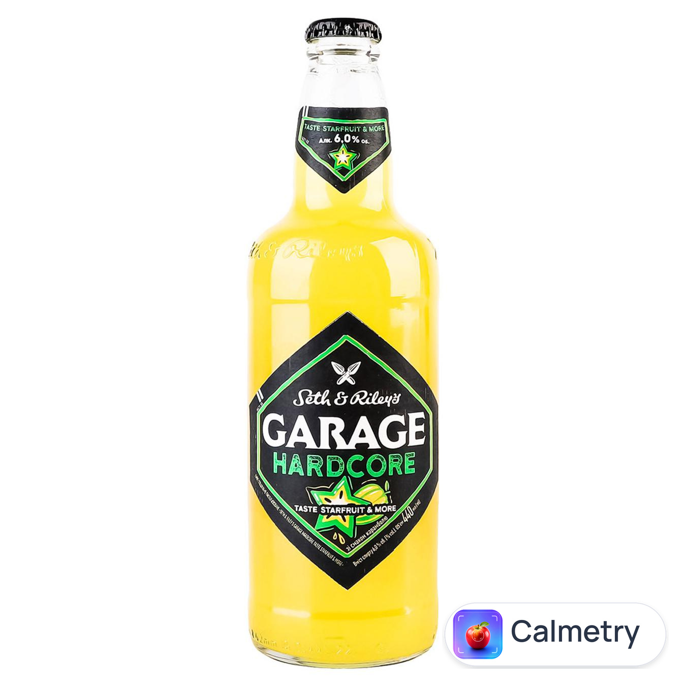 Пиво Seth&Riley's Garage Hardcore Taste Starfruit&More спеціальне 6% 0,44л