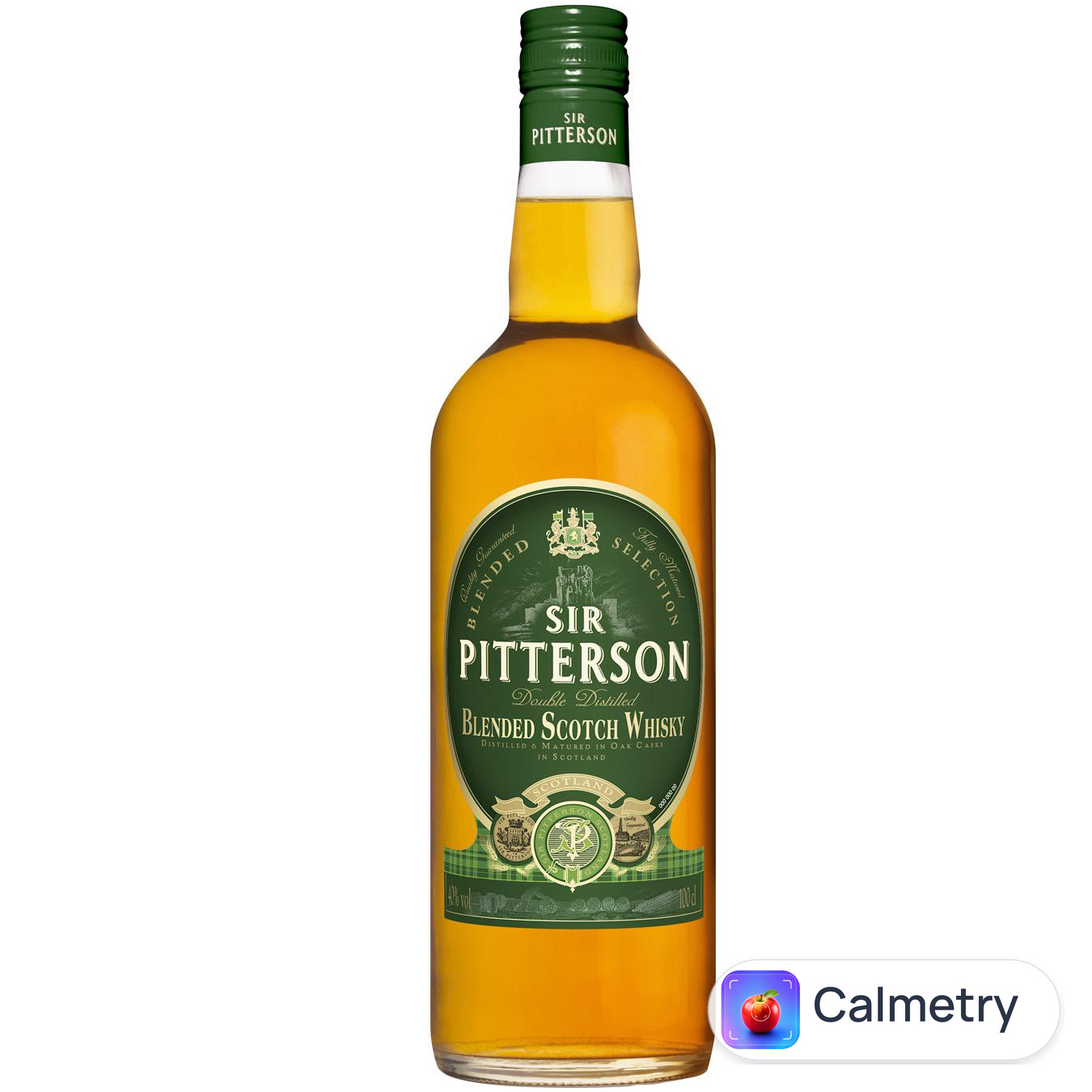 Віскі Sir Pitterson 40% 1л — фото продукту