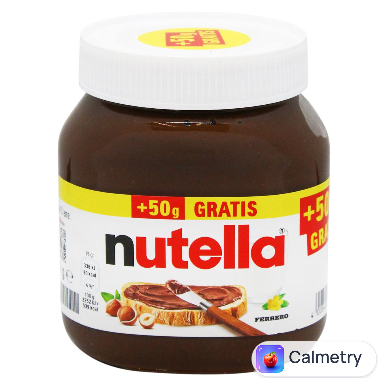 Паста горіхова з какао NUTELLA® 500г — фото продукту