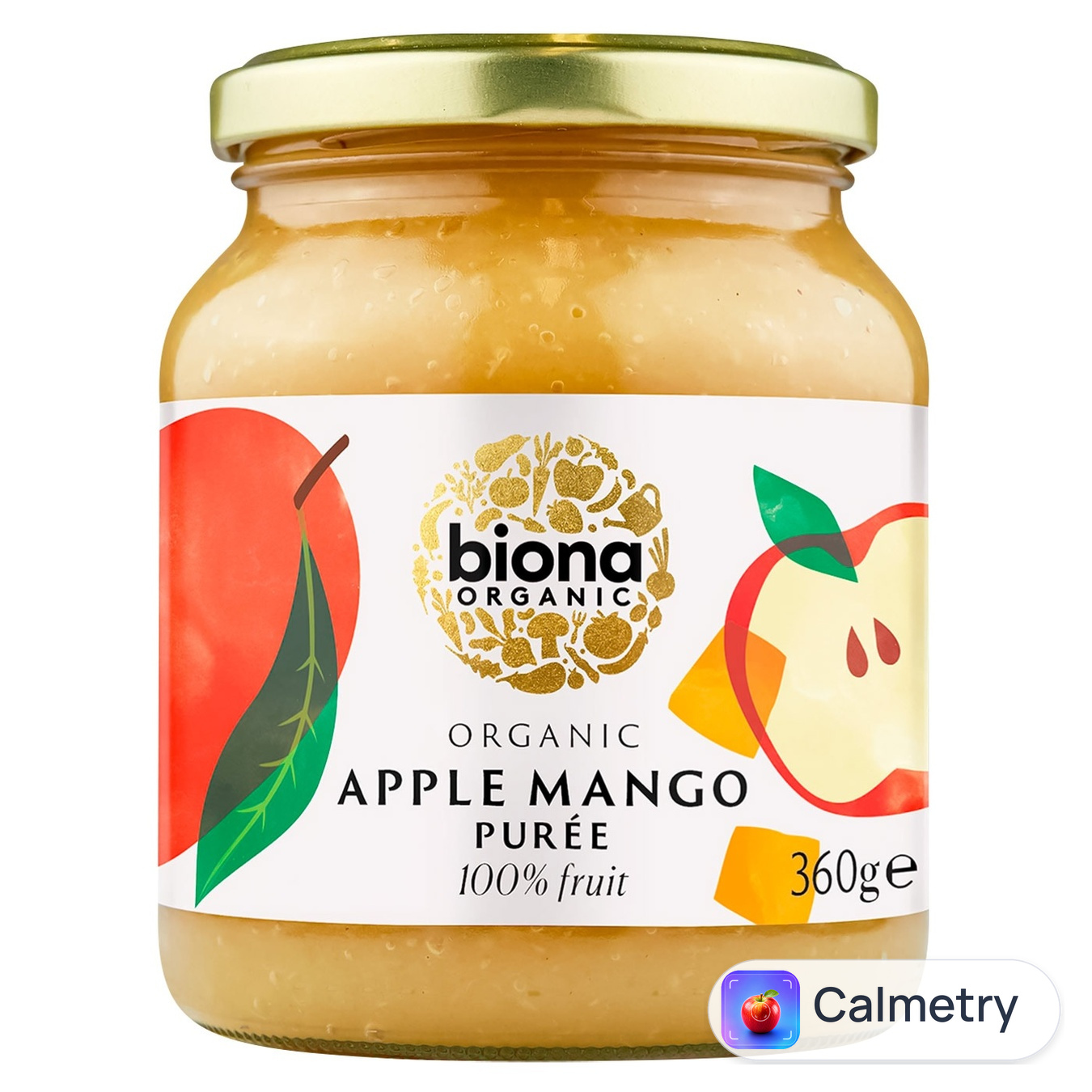 Пюре Biona Organic Яблуко-манго без цукру органічне 360г