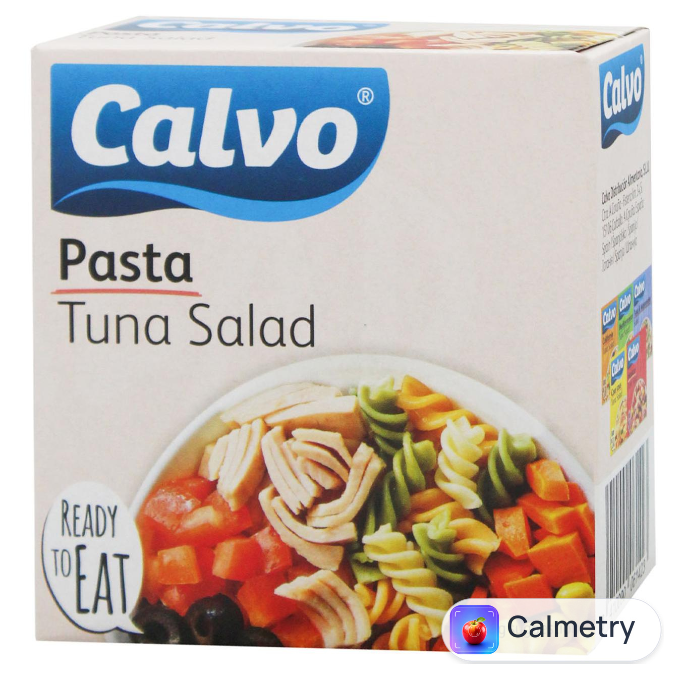Салат Calvo з тунцем та трикольоровою пастою 140г — фото продукту