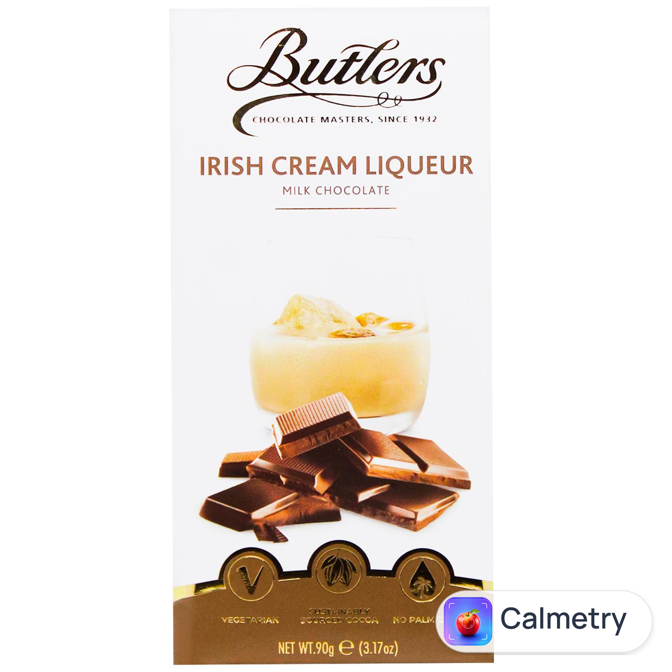 Шоколад молочний Butlers Irish Cream 90г