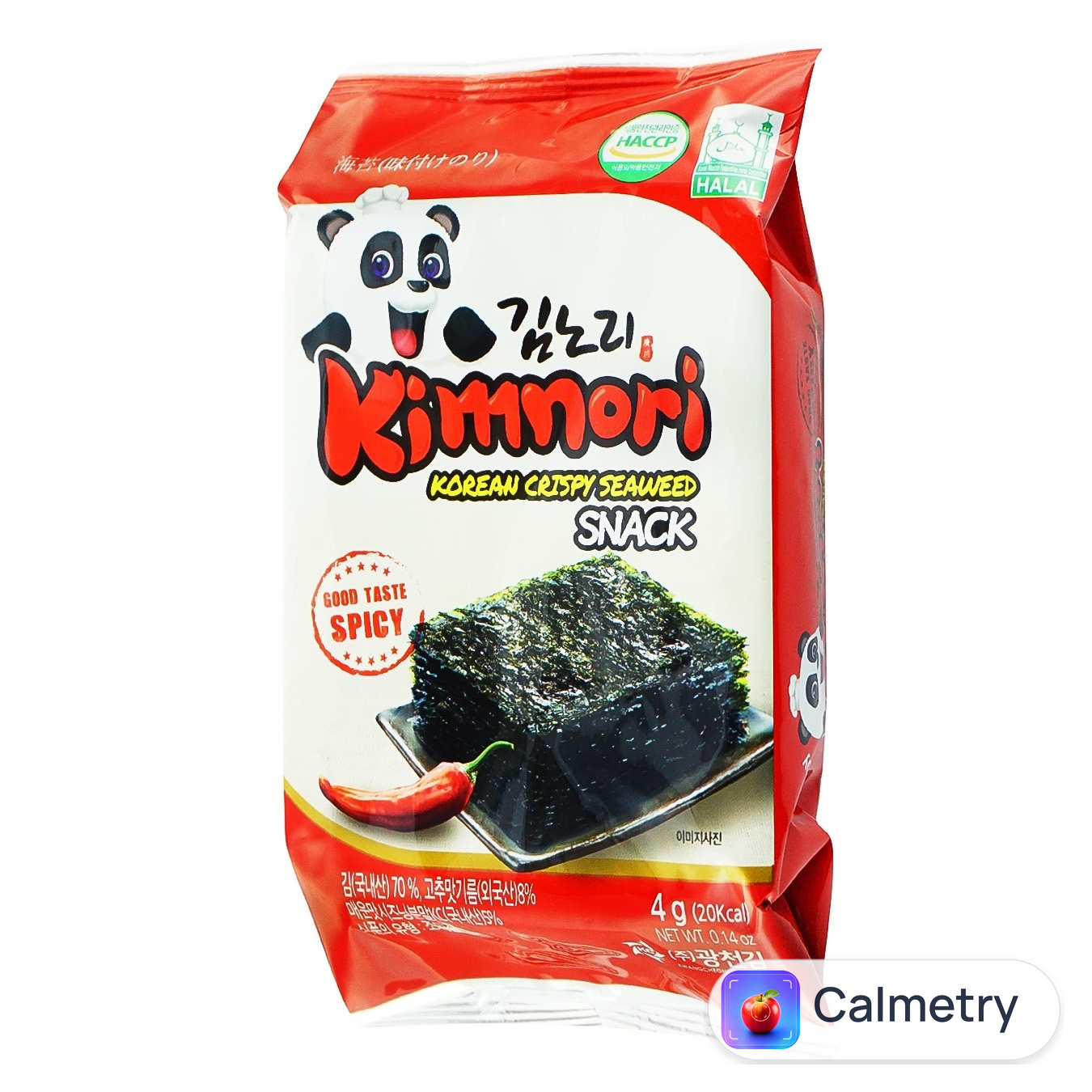 Чипси норі Kimnori Spicy 4г