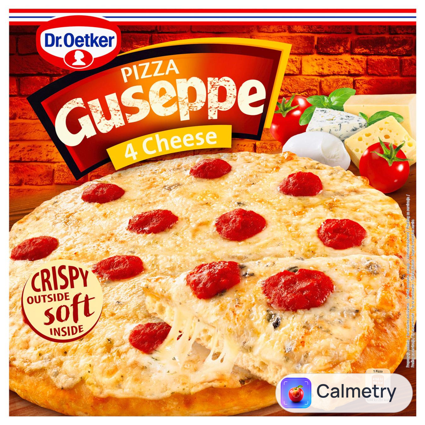 Піца Dr.Oetker Guseppe 4 Сири заморожена 335г — фото продукту