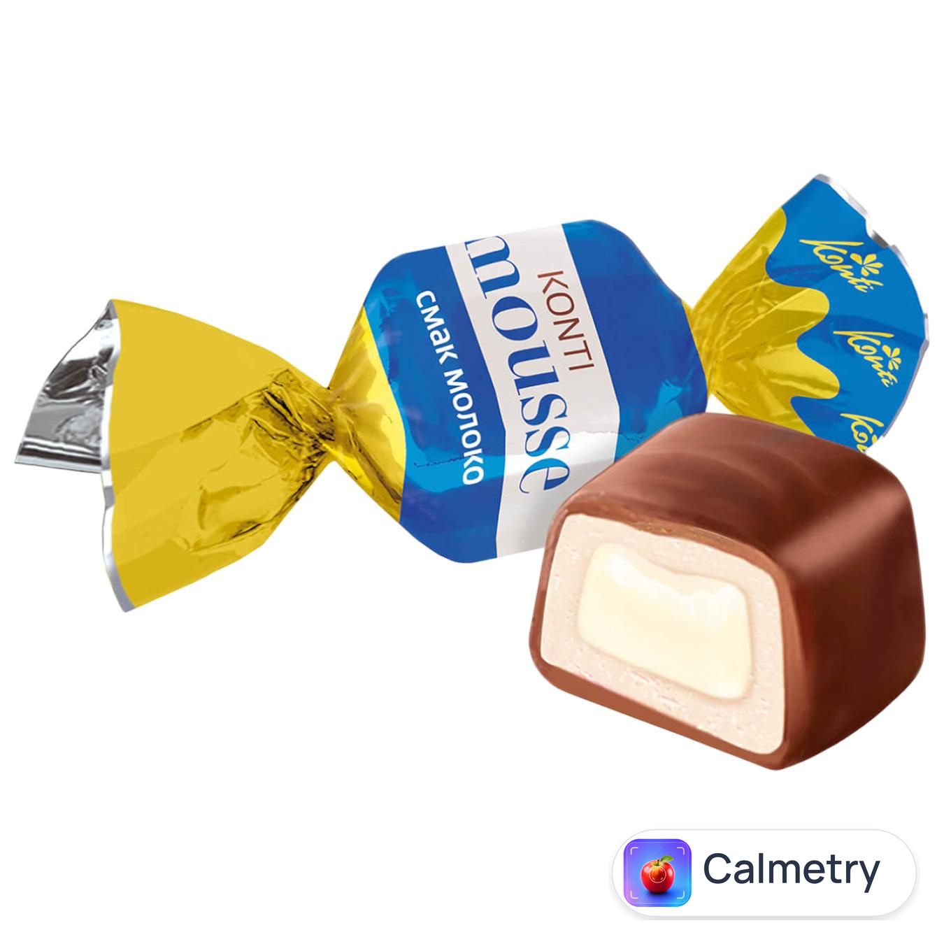 Цукерки Konti Mousse зі смаком молока