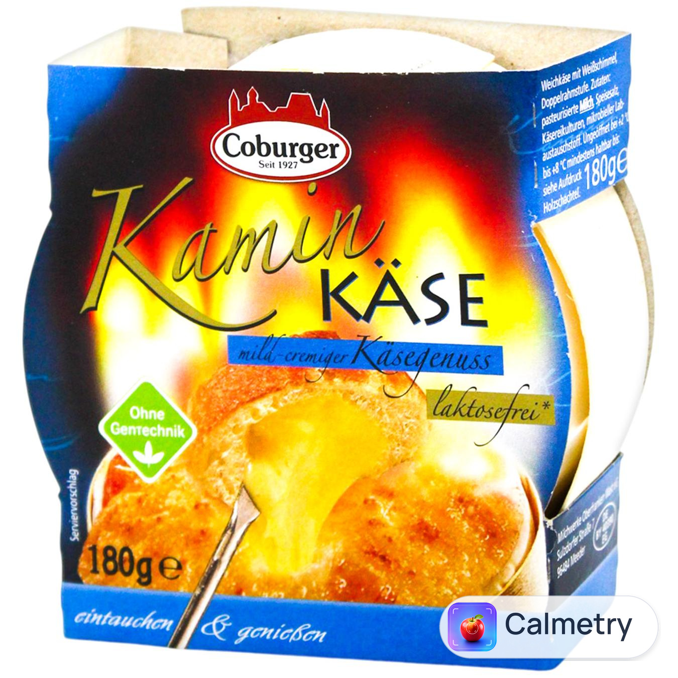 Сир Coburger Кремовий для запікання 60% 180г — фото продукту