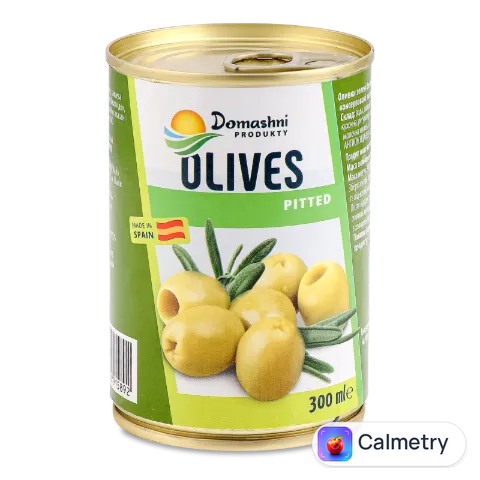 Оливки Домашні продукти зелені з/б