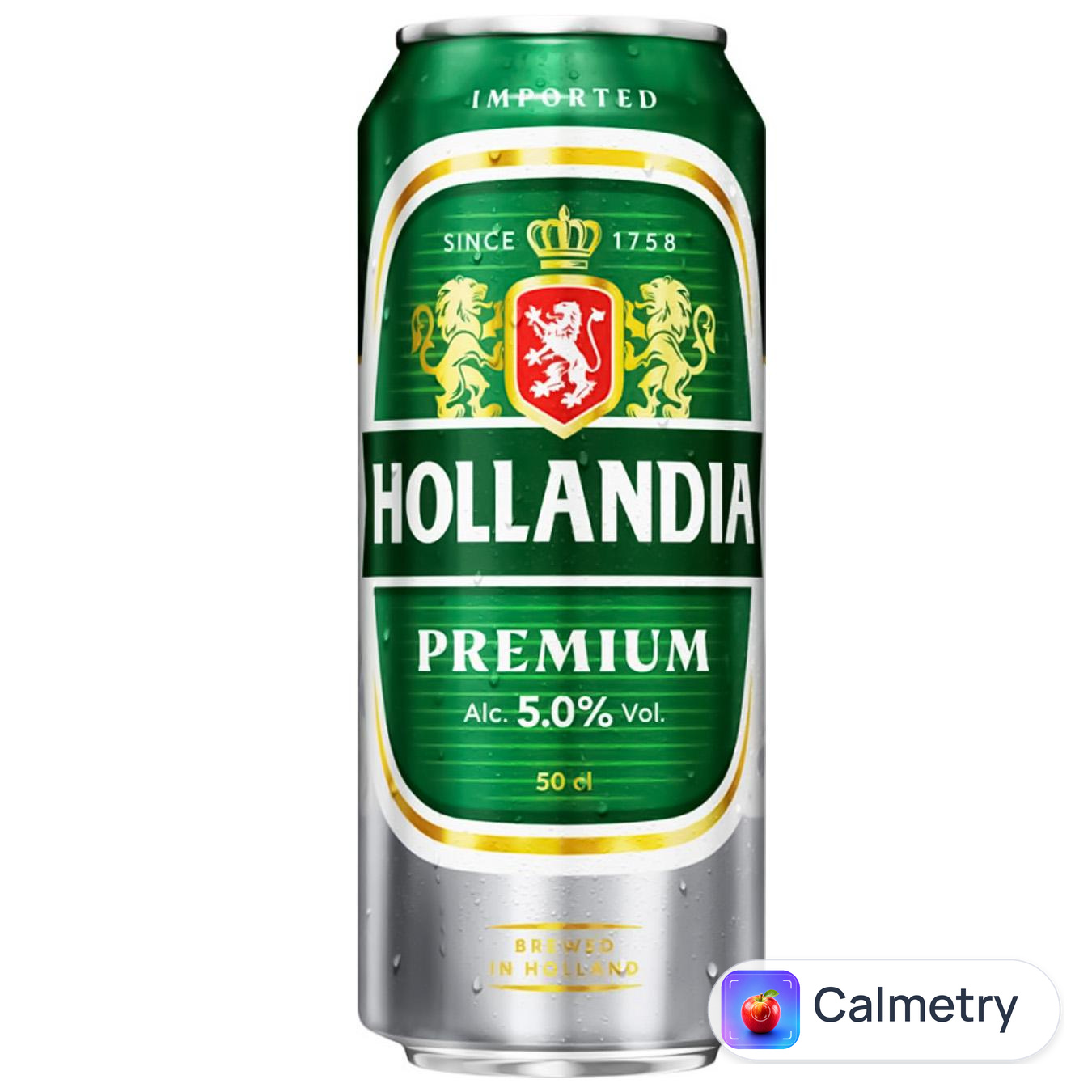 Пиво Hollandia світле 5% 0,5л — фото продукту